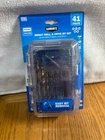 Impact Drill & Drive Bit Set New In Box Sealed Hart 41 Piece. Price: $40.00.