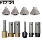 1PC Diamond Finger Milling Bits Hole Cutter Cone Chamfer For Angle Grinder New. Price: $20.86.