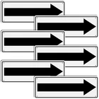 Moxweyeni Metal Arrow Sign 10 3.5 Aluminum Inches, Black New. Price: $14.19.