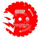 Freud D0724D 7-1/4" Diablo Demon Circular Saw Blade New. Price: $11.97.