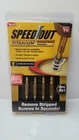 Ontel Speed Out Titanium Damaged Screw 4 Piece Extractor Bits For Drill *read* Used. Price: $9.88.