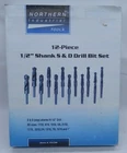 12 Pc 1/2 Shank & Drill Bit Set Northern Industrial Tools Wood Storage Box Open. Price: $49.99.