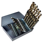 Chicago-latrobe 54127 1-13MM X0.5MM 135 25PC Cobalt Jobber Drill Set New. Price: $198.03.
