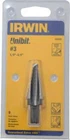 Irwin 9 Hole Sizes, 1/4 To 3/4" Diam Hss Speedpoint Step Drill Bit 1/8" ... New. Price: $82.02.
