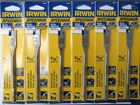 Irwin 88809 Speedbor Blue Groove Wood Boring Bit 9/16" X (6PCS) New. Price: $8.10.