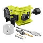 Ryobi Door Lock Installation Kit W/ Bi-metal Hole Saw, Spade Bit, Pilot Open. Price: $29.95.