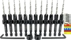12 Pieces Drill Bit Set High Speed Steel M2 Wood Metal Masonry Screwdriver Case New. Price: $82.28.