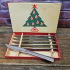 Neiman Marcus Knife Set Baker Hughes Tool Oil Drill Bit Company Christmas Vintag Used. Price: $67.98.