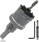 Hole Saw 1.5-INCH/38MM Metal Carbide Tipped Cutter With 2 Pilot Dr New. Price: $14.99.