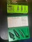 Greenlee Kwik Stepper Bit Kit To 1-1/8 Cutting Dia M/n 35884 New. Price: $220.00.