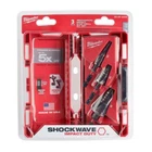 Milwaukee Shockwave 3/16 To In. High Speed Steel Impact Step Bit Set New. Price: $169.99.