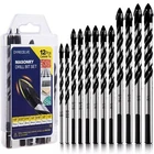 12-PCS Masonry Drill Bit & Concrete Set, 1/8 To 1/2 Inch Professio New. Price: $11.45.