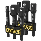 Lexivon 2-PACK Impact Grade Socket Adapter Set, 3" Extension Bit One Size New. Price: $19.72.
