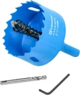 2-1/8 Inch Hole Saw With Arbor For And Wood Cutting, Bi-metal Cutter, New. Price: $10.99.