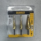 Dewalt Impact Ready Step Drill Bit Set (DWA1790IR) - Titanium Hex Shank (new). Price: $55.99.