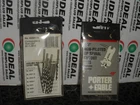 Porter Cable 43221-10 1/8" Spiral Cutout Bits (10 Pcs)-new In Box. Price: $12.58.