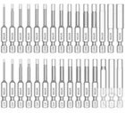 30 Piece Hex Head Allen Wrench Drill Bit Set, 1/4 Inch Shank Metric And Sae S2 New. Price: $24.45.