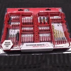 Milwaukee 60 Piece Screw Driver Drill Bit Set Impact Duty Shockwave Alloy Steel New. Price: $48.34.