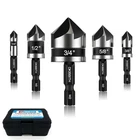 Countersink Drill Bit Set 5-PIECE, M2 Hss, 82 Degree, Flute, Quick Chang... New. Price: $35.85.