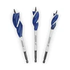 3041003 Irwin Max Speed Tri Flute 6" Drill Bit Set For Wood, 3-PIECE 5/8 New. Price: $24.99.