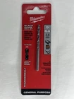 Milwaukee Thunderbolt Black Oxide Drill Bit 9/64 In 48-89-2715 New. Price: $15.98.