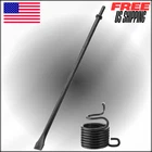 18" Pneumatic Chisels Set, 3/4" Flat Air Hammer Bits With Spring, 42 Crmo Steel New. Price: $38.20.