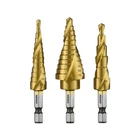Neiko 10181A Step Drill Bit Set, 3 Piece, Spiral Grooved For Faster New. Price: $27.35.