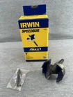 Irwin Speedbor Max 3" 2-CUTTER Self Feed Drill Bit 3046014 Y Used. Price: $44.99.