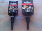 Two !! Milbro Forstner Bits 1-1/8" & 1-1/2" New. Price: $7.99.