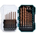 3-FLUTE Cobalt Drill Set, M35 Metal For And Steel, 3-FLA... New. Price: $60.01.