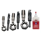 America Plumber's Tool Kit, Drill, Tap And Die 10-PIECE Set W... New. Price: $258.38.