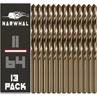 Narwhal 11/64 Inch Cobalt Drill Bits (13 Pack - Industrial Grade M35 New. Price: $24.84.