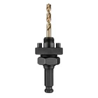 Milwaukee Tool 49-56-7115 7/16 In. Shank Large Threaded Arbor With Cobalt Pilot New. Price: $26.97.