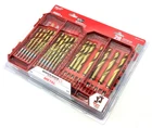 Milwaukee 48-89-4672 29PC Shockwave Impact Duty Red Helix Titanium Drill Bit Set New. Price: $82.55.