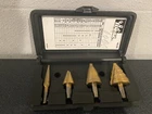 Ideal 35-520 1/8 1-3/8 4 Piece Electrician Step Bit Kit Used. Price: $139.00.