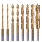 Nordwolf 8-PIECE Hss M2 Brad Point Wood Drill Bit Set Titanium Nitride Coated New. Price: $30.79.