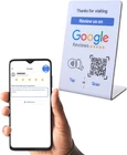 Nfc Tap Google Review Stand - Boost Customer Feedback With & Scan Qr No New. Price: $23.75.