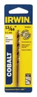 Irwin 3016013 High Speed Cobalt Steel Drill Bit 13/64 X 3-5/8 In. (pack Of 3) New. Price: $11.74.