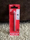 Milwaukee 48-20-8984 3/8" Glass And Tile Bit New. Price: $19.99.