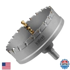 Kolvoii 4-1/2"(115MM) Tct Hole Saw For Hard Metal, Tungsten Carbide Tipped New. Price: $55.35.