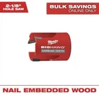 New Milwaukee 49-56-9210 2-1/8 In. Big Hawg Hole Saw With Carbide Teeth. Price: $25.00.