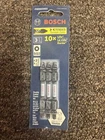 Bosch ITDESQ22503 Pc. 2.5 In. Square #2 Double-ended Impact Tough Screwdriv... New. Price: $9.99.
