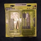 Ryobi 14-PIECE Titanium Drill Set W/ Step & Spade New. Price: $17.00.