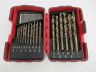 Mac Tools 6338DSB, 5/64" - 1/2" Cobalt Grade Drill Bit Set, 28 Pc. Missing 1/16" Used. Price: $250.00.