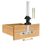 Tourace Cabinet Handle Jig Aluminum Template Tool Red Woodworking Ruler New. Price: $30.48.