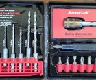 Craftsman Speed-lok 16-PIECE Steel Drill Bit Set W/ Quick Connector Case Used. Price: $20.95.