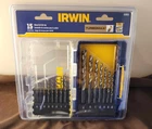 Irwin Pcs. Turbomax #318015 Metal Drill Bit Set Brand New Sealed Package. Price: $21.99.
