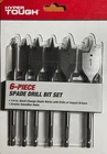 Hyper Tough 6 Piece Spade Drill Bit Set New. Price: $11.95.