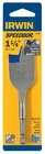 Irwin 87920 Blue-groove Point Speedbor Hex Shank Spade Bit 1-1/4 In. New. Price: $10.33.