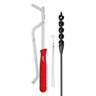 Milwaukee 9/16 54 Inches Flexible Cable Auger Bit 3 Piece Set New. Price: $69.97.